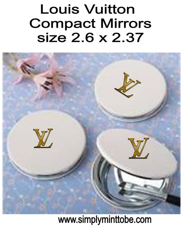 Louis Vuitton Inspired Brown Paper Plates with Gold LV Logo Sold