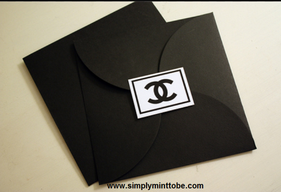 CHANEL, Party Supplies, Authentic Chanel Blank Cards