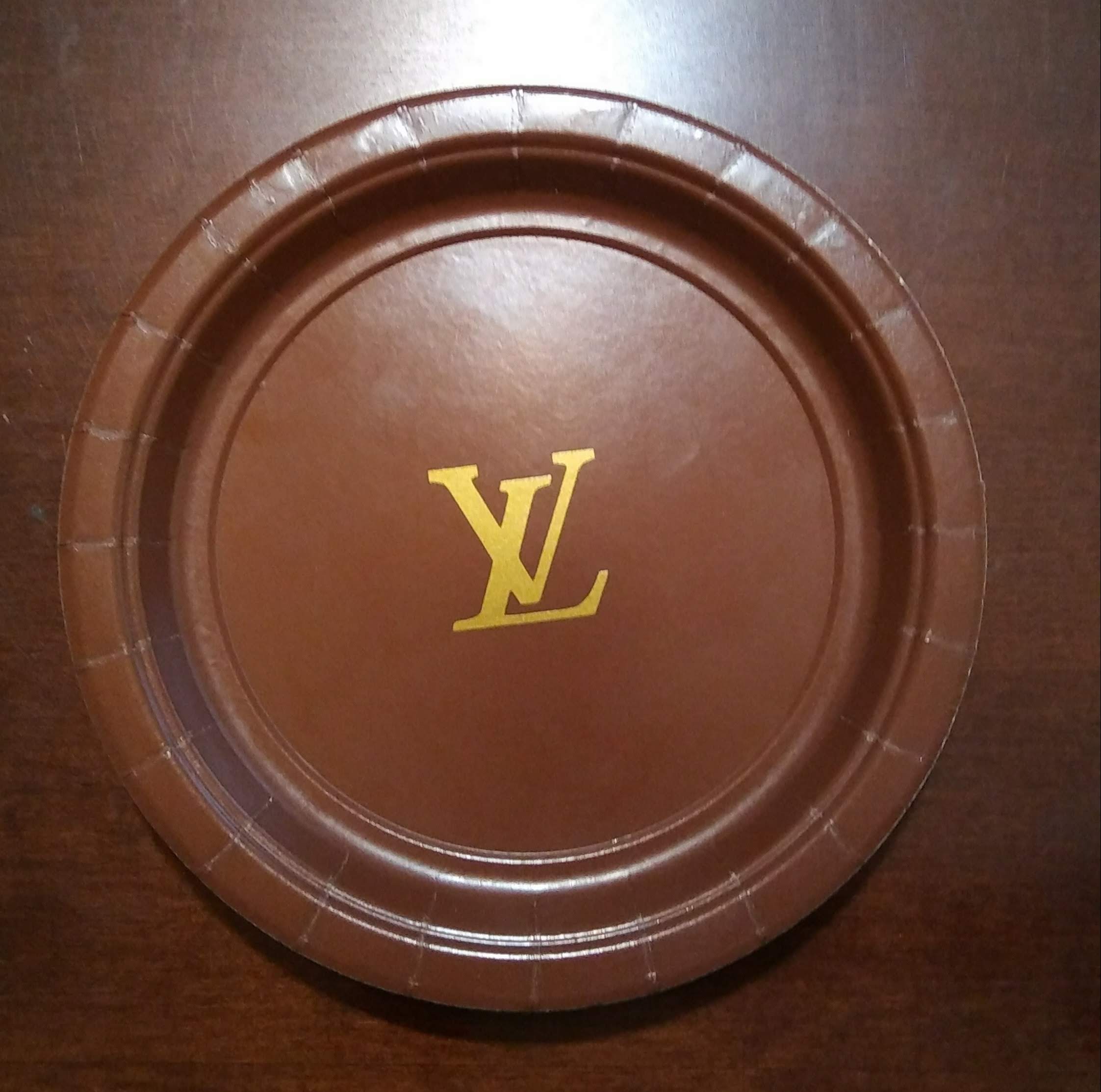 Louis Vuitton Inspired Brown 9oz Cups with LV Logo Sold in Sets of 10 Great  for all occasions Birthdays, Wedding Showers, Bridal Shower, Sweet Sixteen