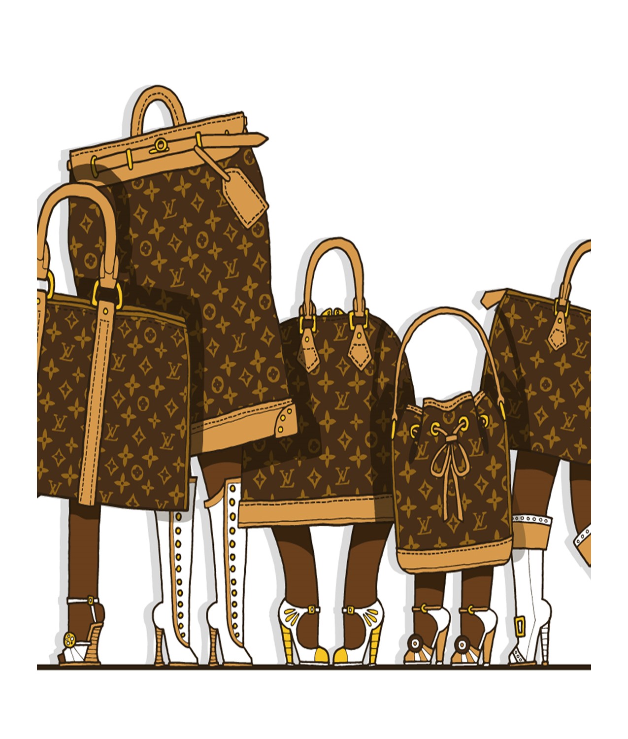Louis Vuitton Cartoon